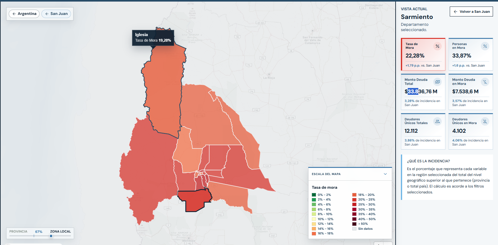 La deuda aprieta también en Sarmiento: más de 4.100 vecinos están en mora y deben $7.538 millones