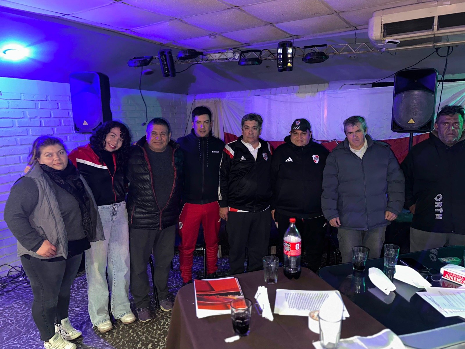 Más de 40 hinchas conformaron la primera comisión de la Peña de River en Sarmiento