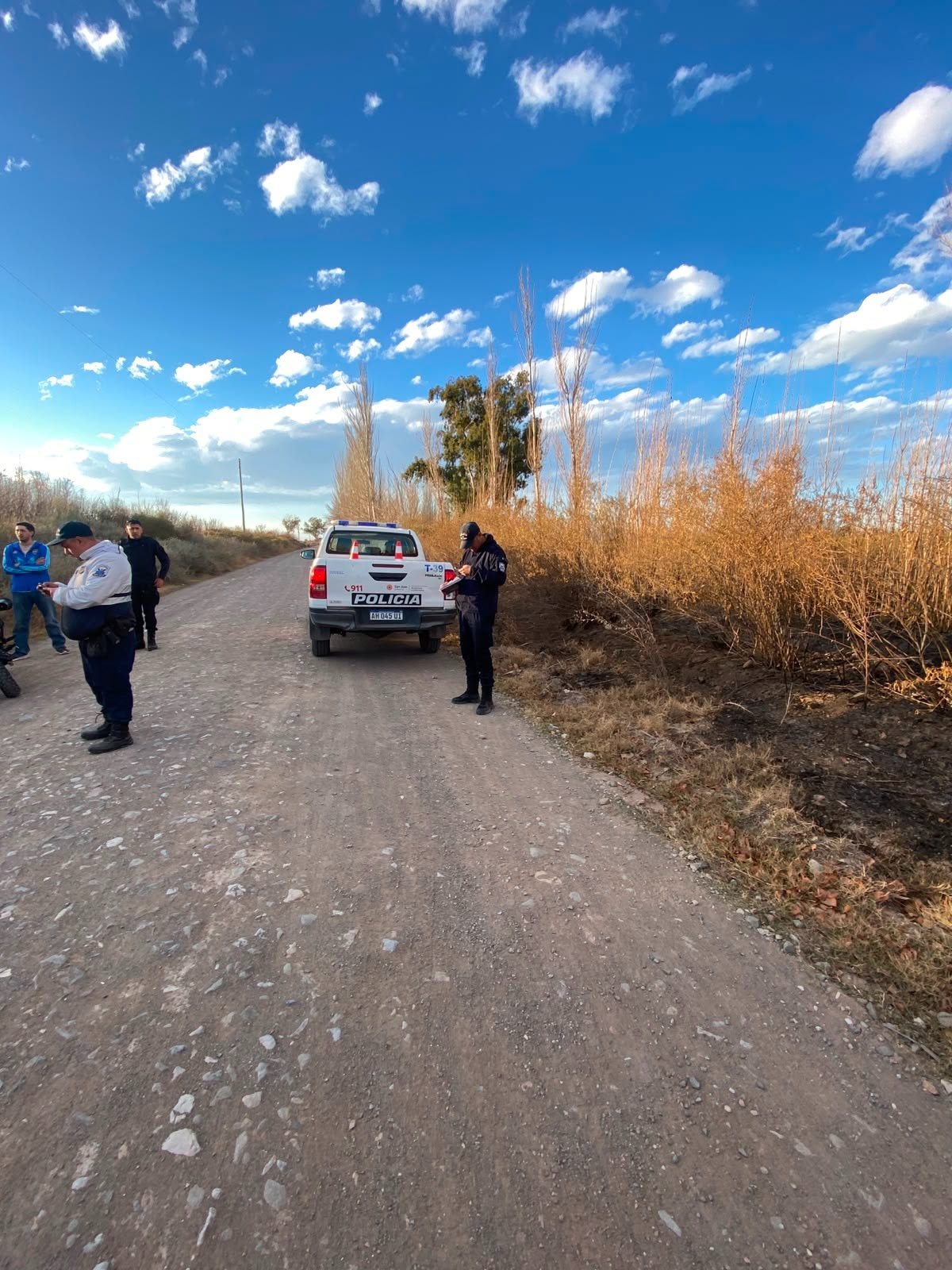 Frustraron un robo sobre Ruta 40 y detuvieron a un hombre tras una persecución