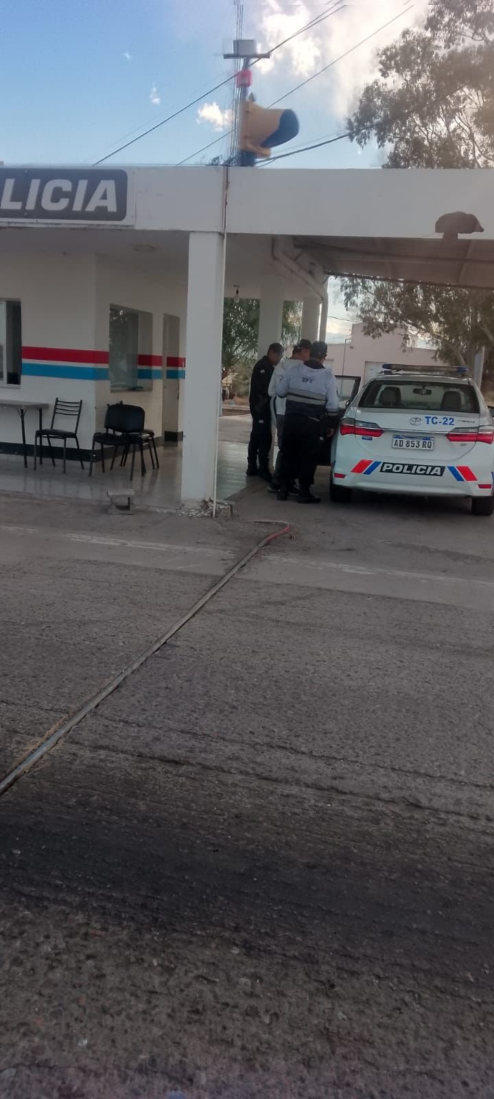 Intentó entrar a San Juan con una licencia falsa y lo descubrieron en el Control San Carlos