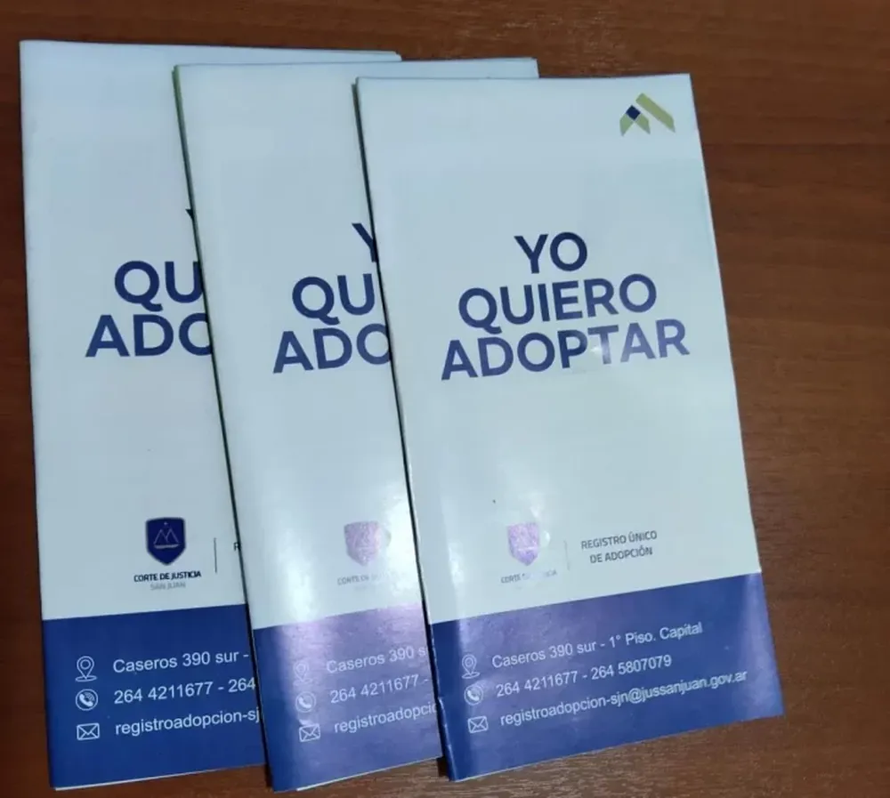 Imagen institucional sobre el proceso de adopción en San Juan.