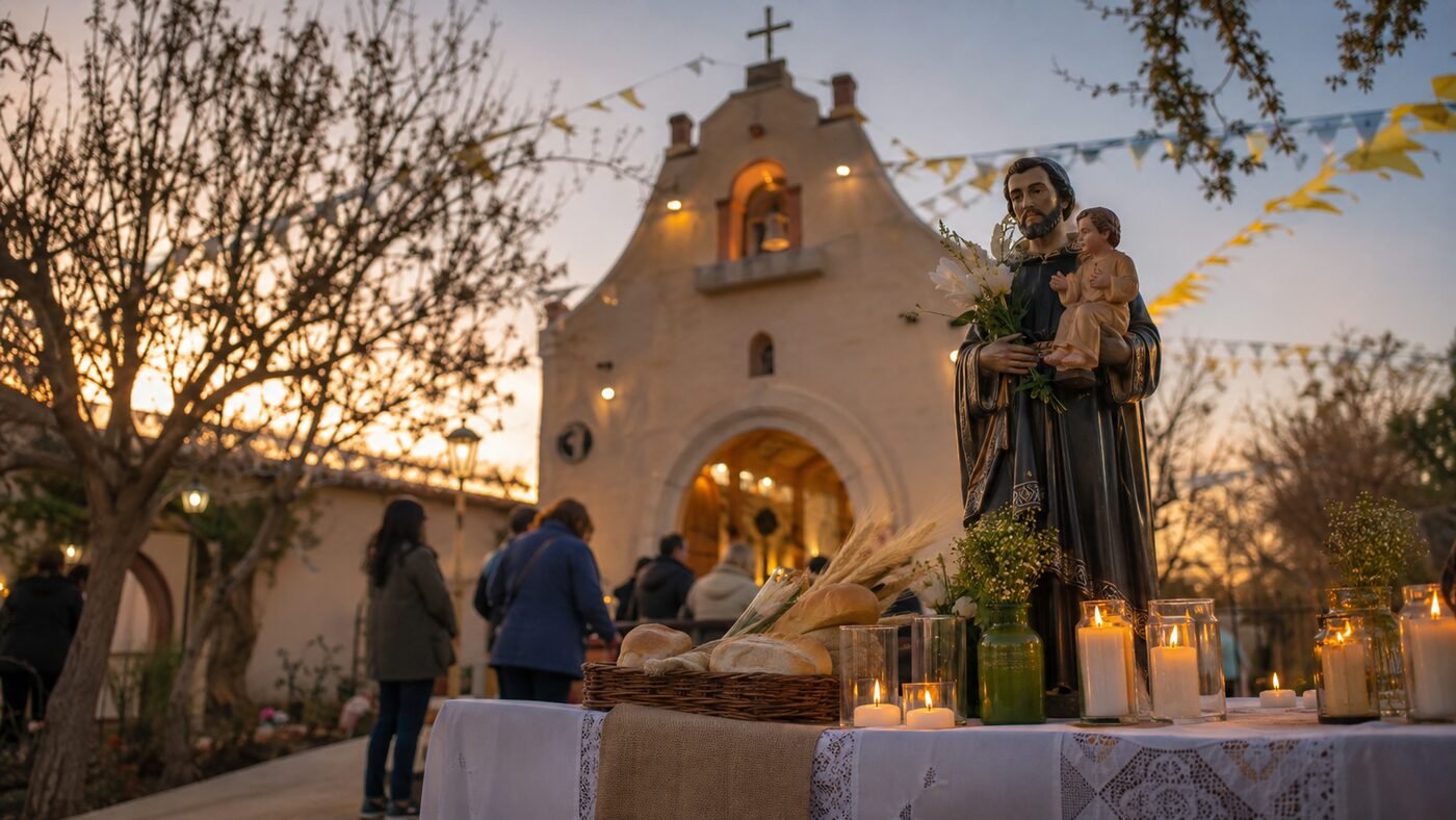 Celebración de San Cayetano — imagen ilustrativa generada con IA