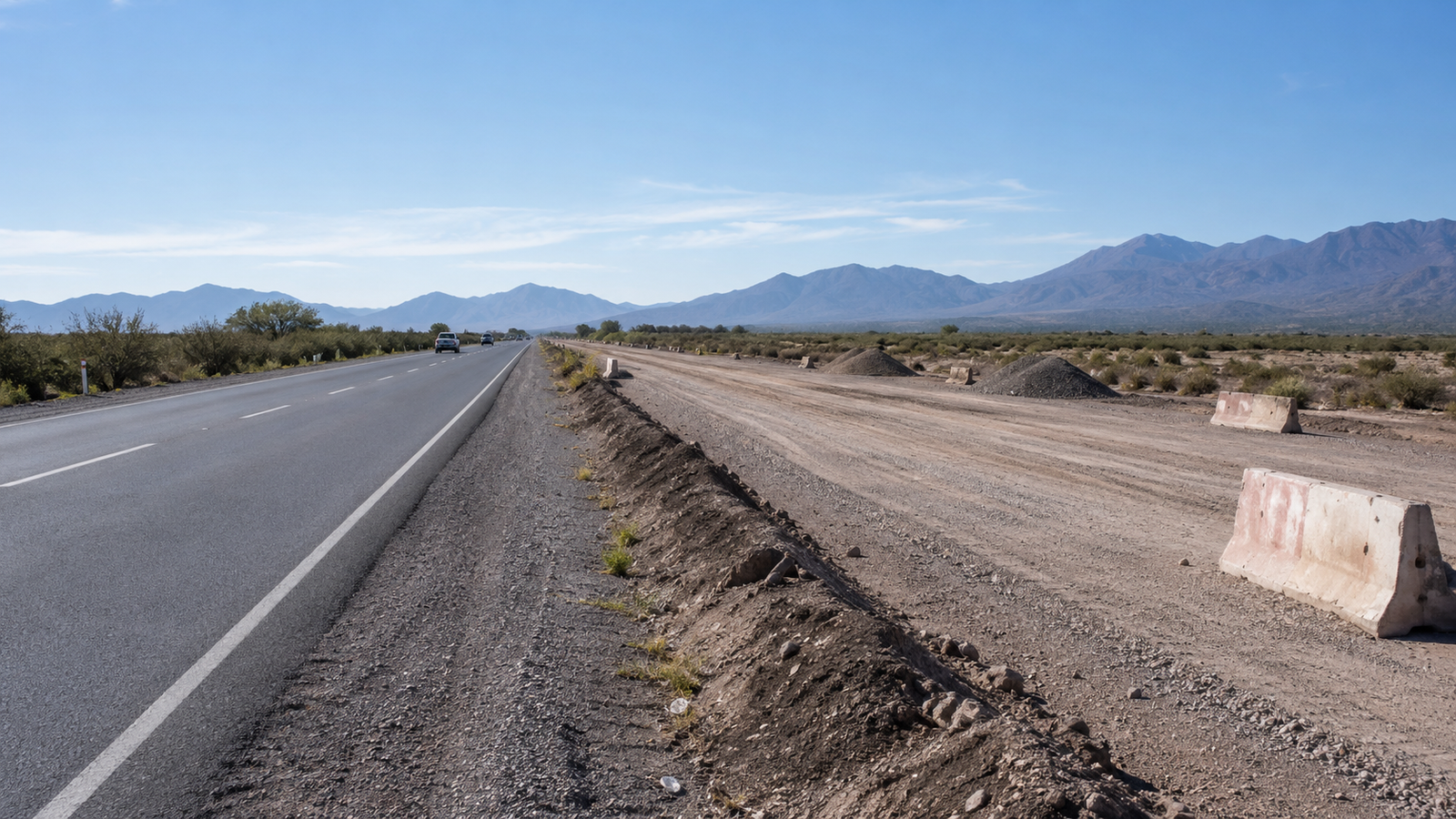 Ruta 40 Sur: UOCRA advierte que la obra entre Tres Esquinas y Cochagual sigue paralizada