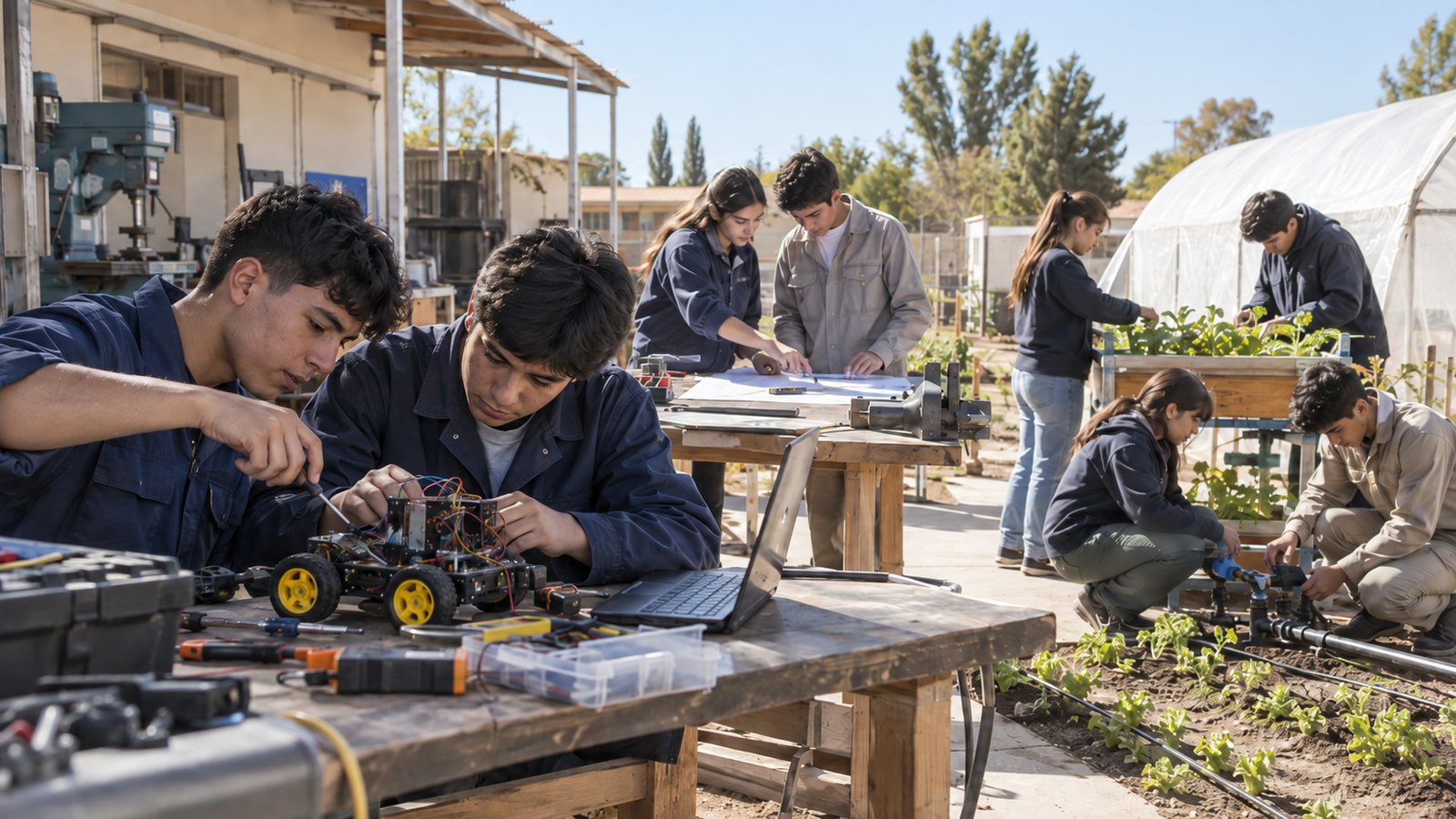Sarmiento será el epicentro de la educación técnica: Villa Media Agua recibe las 38° Olimpiadas Provinciales