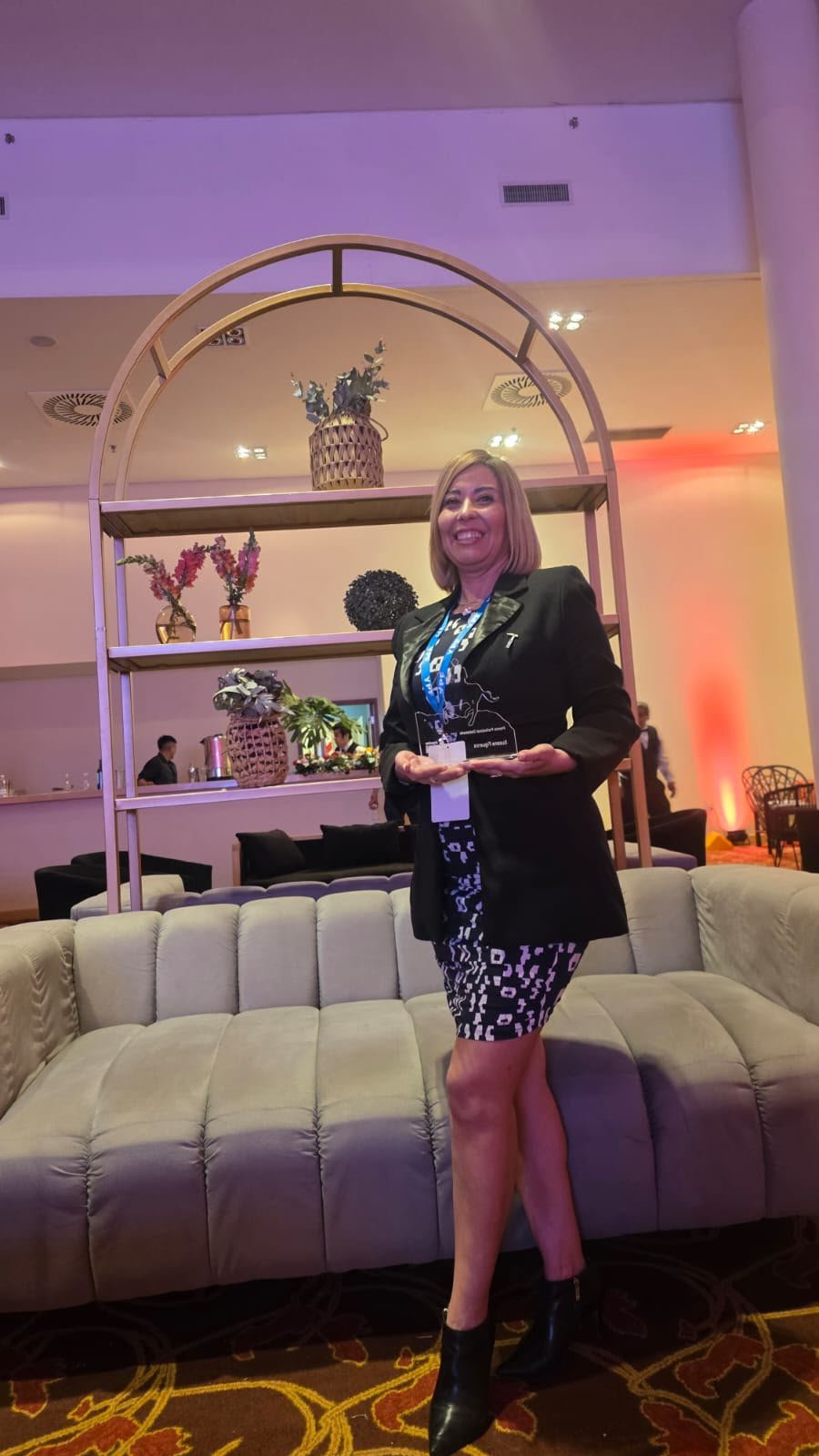 Orgullo sarmientino: Susana Figueroa fue reconocida como Profesional Destacado en Argentina Mining 2026