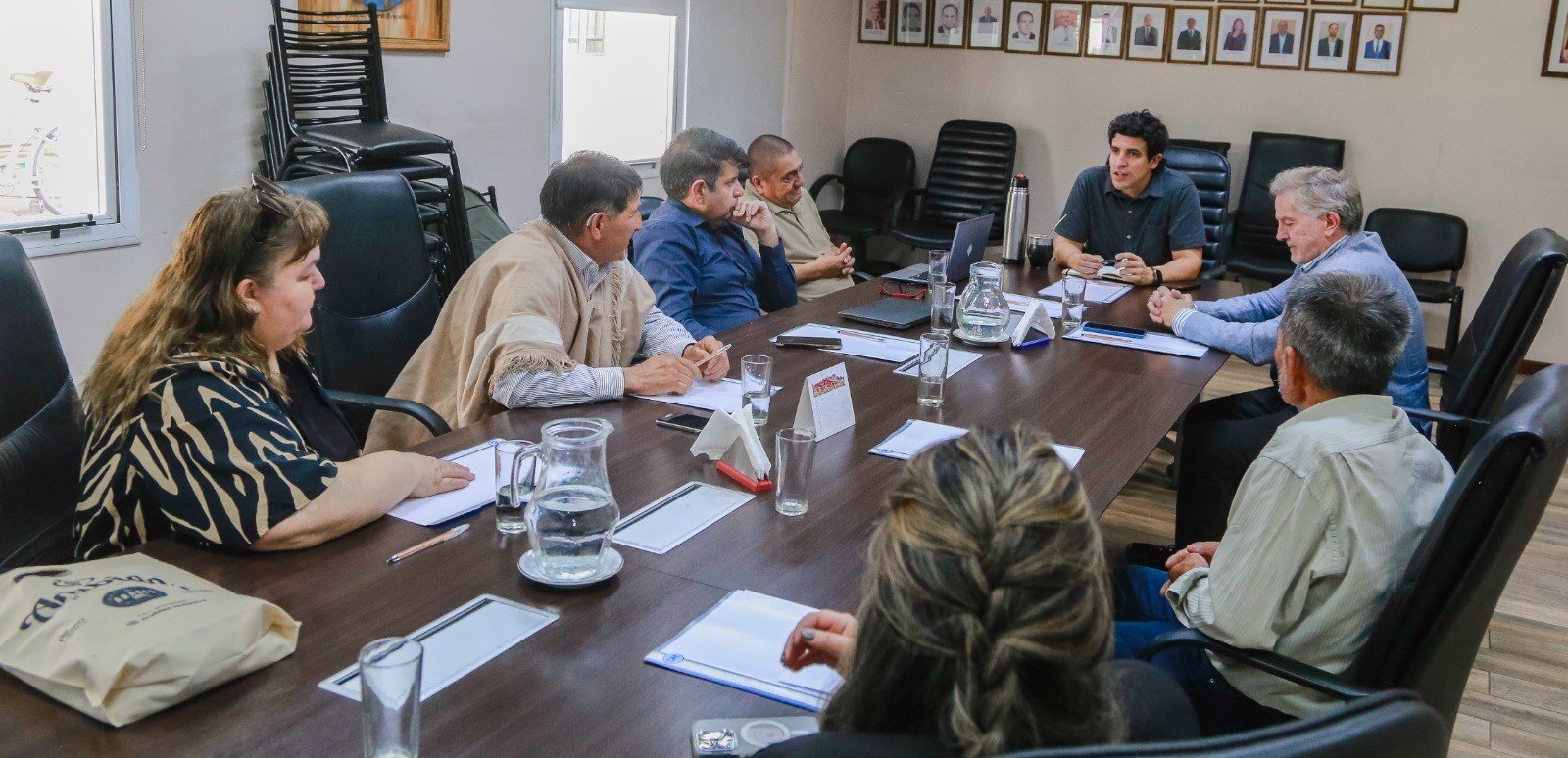 Reunión de COPRE con referentes de la Comunidad Pinkanta
