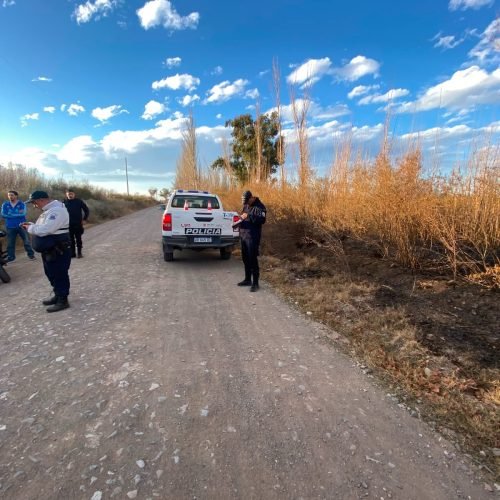 Frustraron un robo sobre Ruta 40 y detuvieron a un hombre tras una persecución