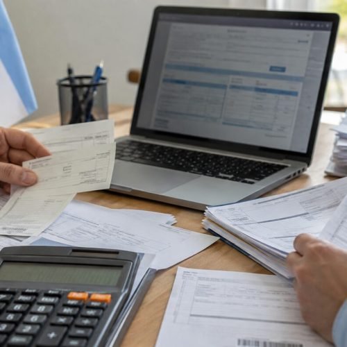 Investigación por cheques electrónicos — imagen ilustrativa generada con IA