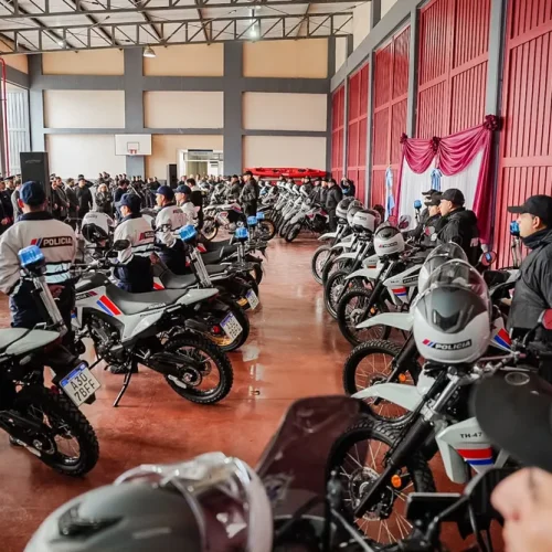 San Juan incorporó 36 motos y nueva tecnología para reforzar a la Policía