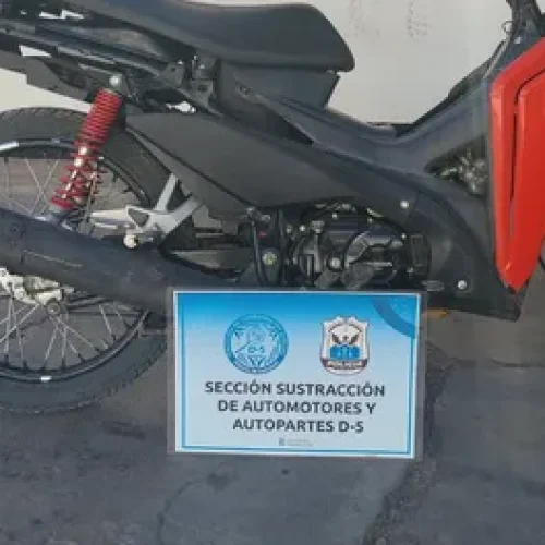 Recuperaron en Carpintería una Honda Wave que tenía pedido de secuestro por robo