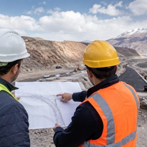 Construcción y proveedores mineros — imagen ilustrativa generada con IA